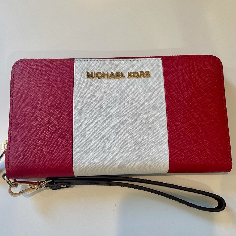 Michael Kors leather wallet